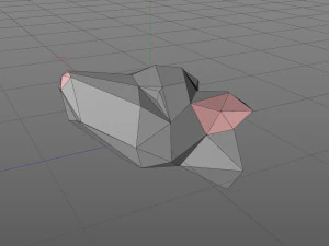 Cabe&ccedil;a de rato Modelo de Impressão 3D