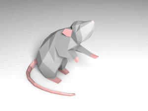 миша 3D Принт Модель
