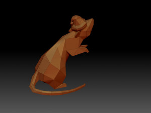 Mouse Model Cetak 3D