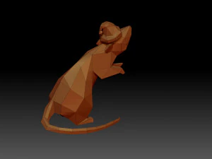Mouse 3D Print Model