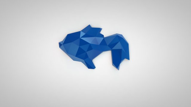Fish 3D Принт Модель .c4d .max .obj .3ds .fbx .stl .blend 