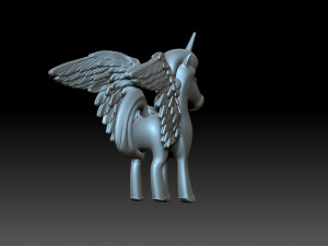 Unicorn Modèles 3D en vedette