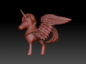 Unicorn Modèles 3D en vedette