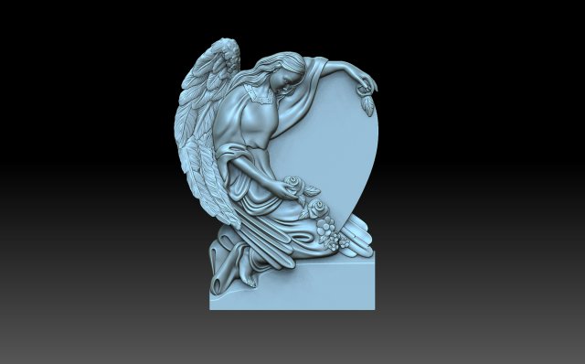 Angel Modelo de Impressão 3D .c4d .max .obj .3ds .fbx .stl .blend 