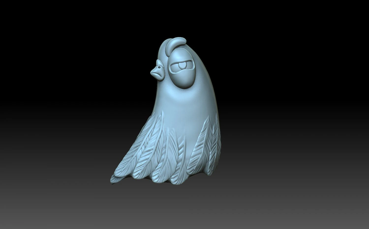 Pigeon 3D Print Model .c4d .max .obj .3ds .fbx .stl .blend 