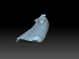 Pigeon 3D Print Model