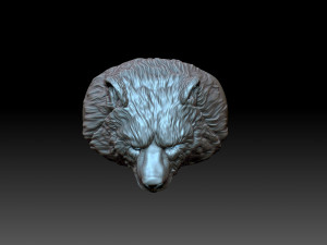Ring bear 3Dプリントモデル