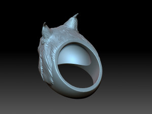 Ring Lynx Modello di stampa 3D