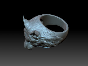 Ring Lynx Modello di stampa 3D