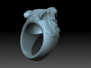 Tiger ring Modello di stampa 3D
