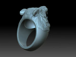 Tiger ring 3D Print Model
