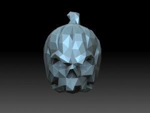 Pumpkin Low Poly Modelo de impresión 3D