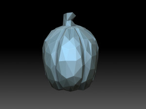 Pumpkin Low Poly Modelo de impresión 3D