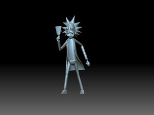 Rick 3D Print Model