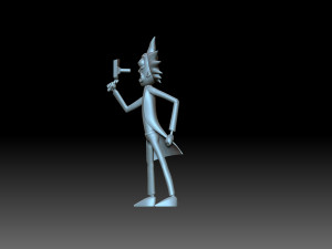 Rick 3Dプリントモデル