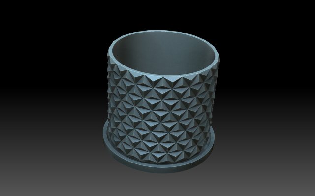 Geodetic Planter Modèles 3D en vedette .c4d .max .obj .3ds .fbx .stl .blend 