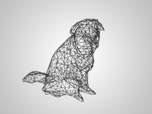 Dog 3D-Druckmodell