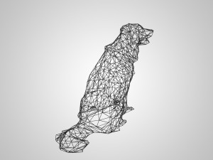 Dog 3D-Druckmodell