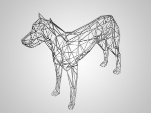Dog Modelo de Impressão 3D
