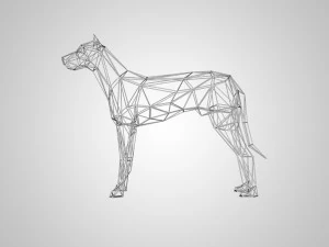 Dog 3D Print Model