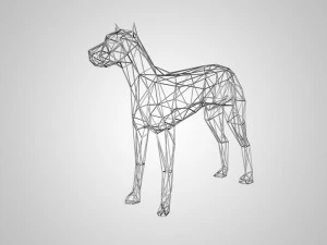 Dog 3D Print Model