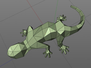 Lizard Model do druku 3D