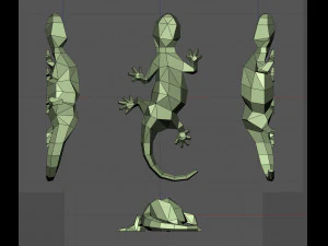 Lizard 3D Print Model