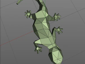 Lizard 3D Print Model