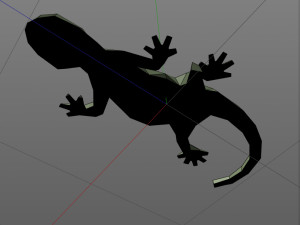 Lizard Model do druku 3D