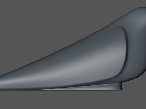 Stylized bird 3D Print Model