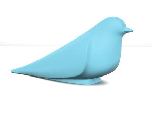 Stylized bird 3D Print Model