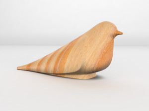 Stylized bird 3D Print Model