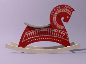 Rocking chair 3D Model