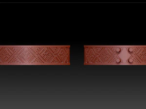 Two rings 3D Print Model
