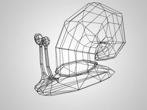 달팽이 3D 프린트 모델