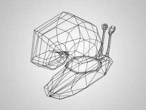 Snail 3D Print Model