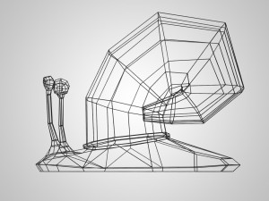 Snail 3D Baskı Modeli