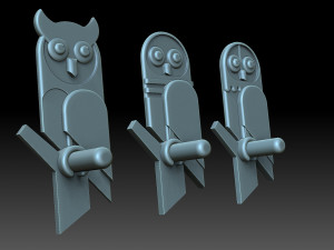 Owls 3D Baskı Modeli