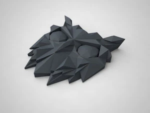 Owls head 3D Print Model