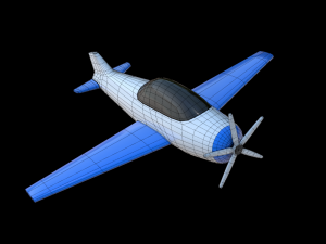 Plane 3D Модель