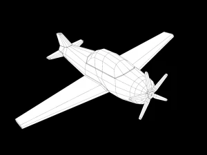 Plane 3D Model