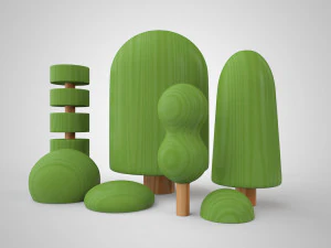 Trees 3D Print Model