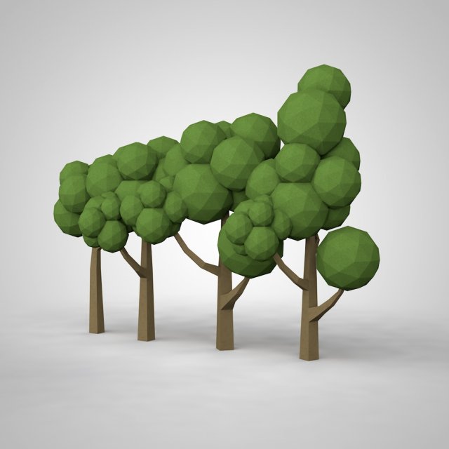 Set wood Modelo de Impressão 3D .c4d .max .obj .3ds .fbx .stl .blend 