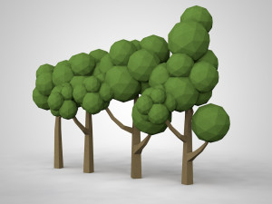 Set wood Modelo de Impressão 3D