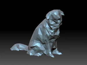 Labrador 3D Print Model