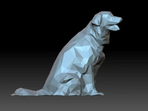 Labrador 3D Print Model