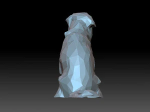 Labrador 3D Print Model