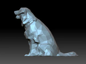 Labrador 3D Print Model
