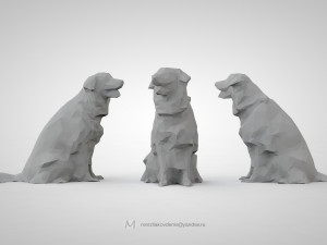 Labrador Model Cetak 3D