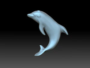 Dolphin 3D Print Model